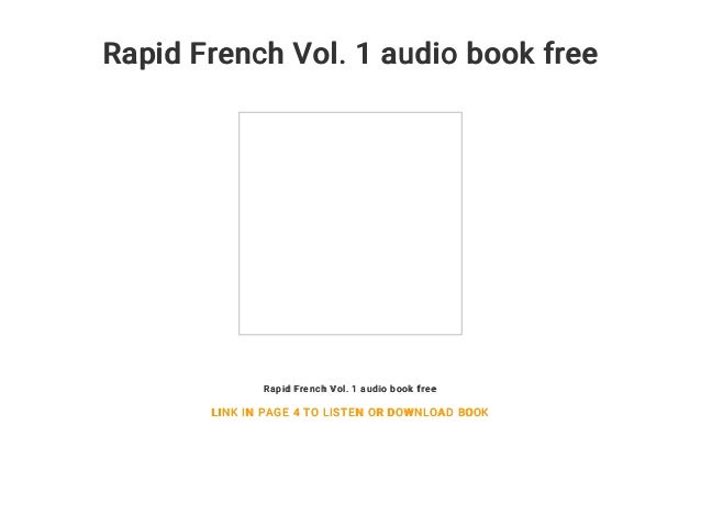 Rapid French Vol. 1 (with Audio)